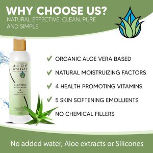 Why choose AloeHydrate aloe vera body lotion