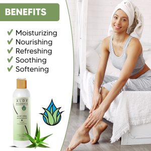 Benefits of AloeHydrate's Aloe vera body lotion