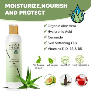 Moisturize nourish and protect your skin