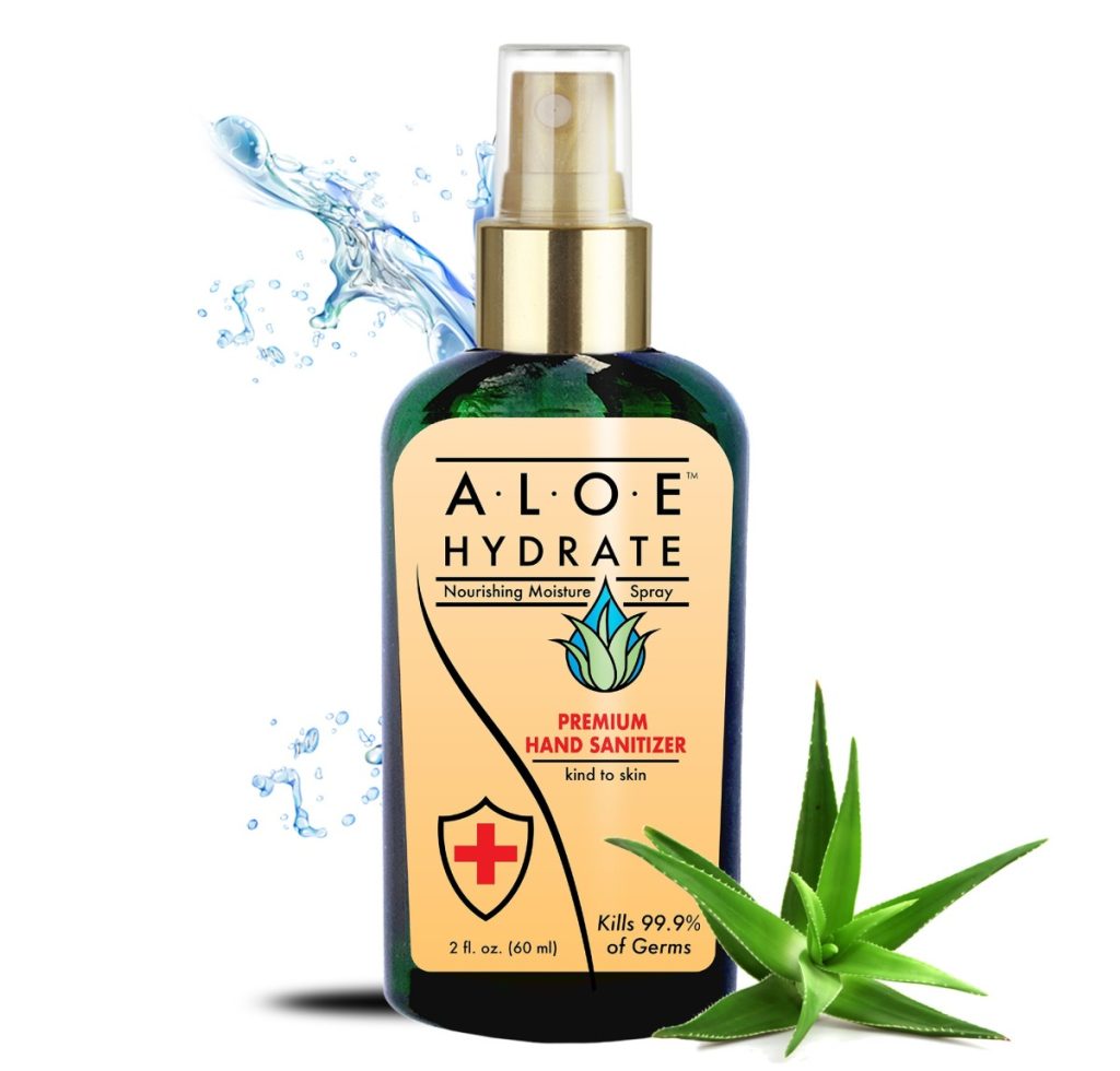 Moisturizing Hand Sanitizer for Sensitive Skin AloeHydrate